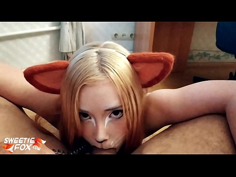 ❤️ 狐狸精吞下鸡巴并在嘴里射精 ❤️ Super sex❌️❤